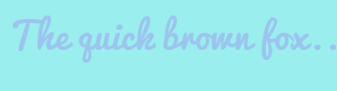 Image with Font Color 9BC4EE and Background Color 9BEEEE